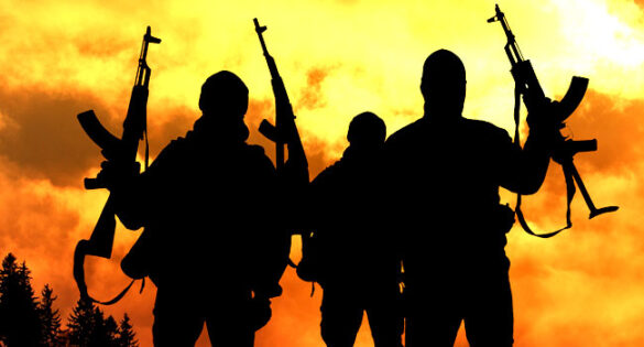 Alarming Trend: N2.23 Trillion Spent On Ransom In One Year - NBS Gunmen Bandit 585x315 1
