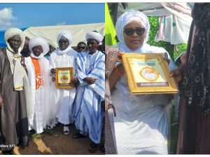 Ọ̀yọ́ Deputy Speaker Fadeyi, Wife Turbaned As Asiwaju Adinni And Yeye Asiwaju Adinni IMG 20251026 WA0005 300x225