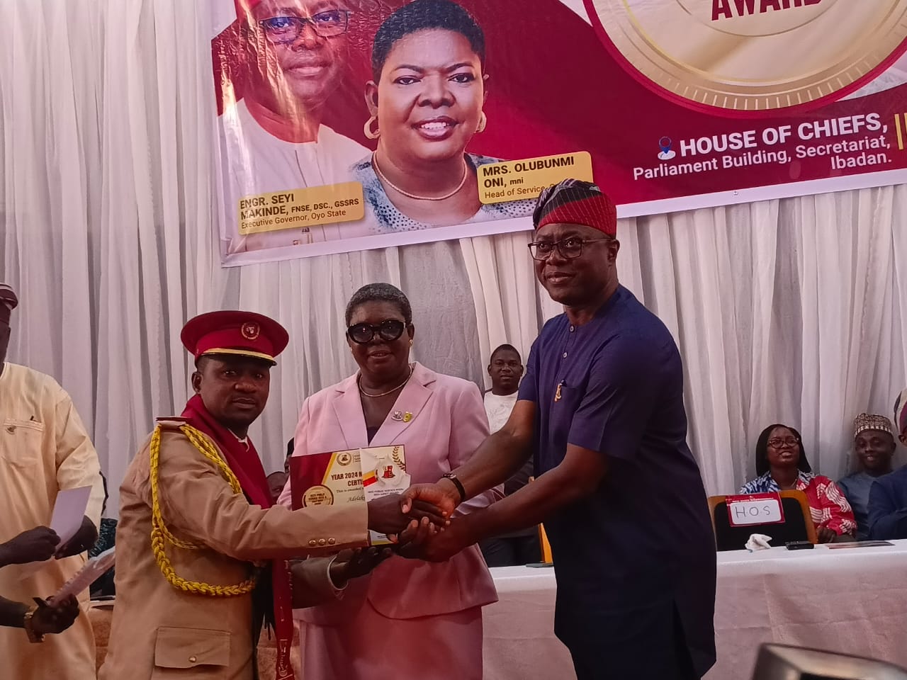 Oyo State Civil Service Rewards OYRTMA for Exceptional Road Traffic Management IMG 20251213 WA0004